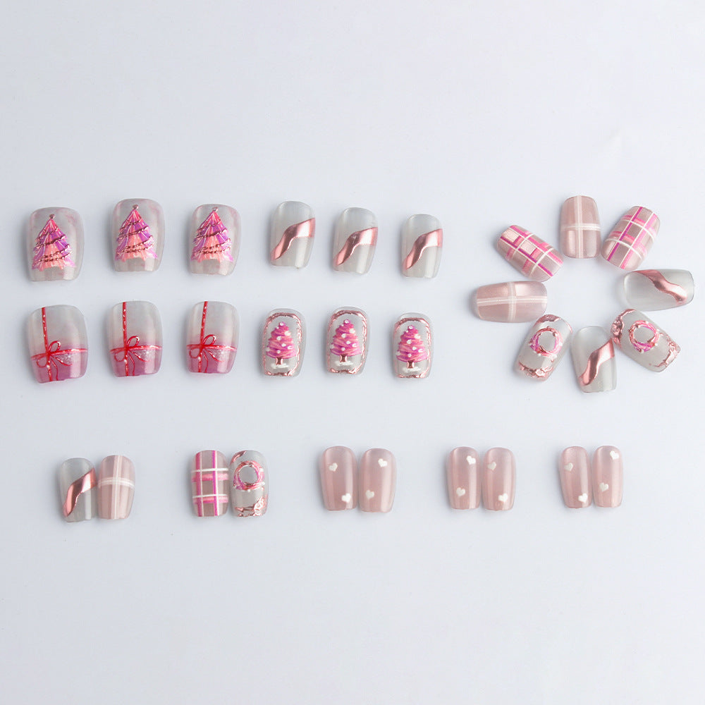 Decorative Holiday-Themed Press-On Nail Set Kalsten