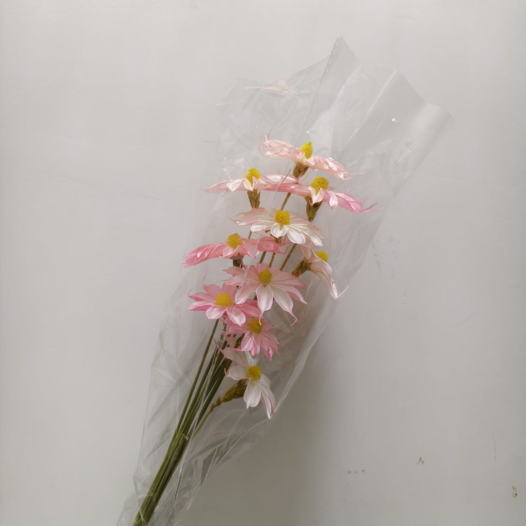 Vibrant Artificial Floral Bouquet with Stylish Packaging