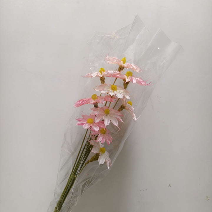 Vibrant Artificial Floral Bouquet with Stylish Packaging