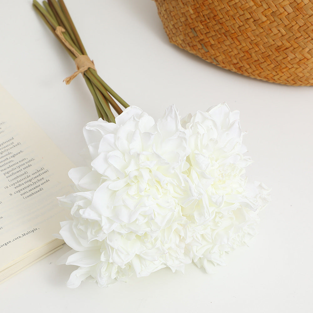 Artificial Peony Bouquet