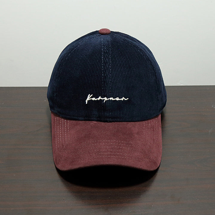 Men's Textured Corduroy Baseball Cap Kalsten