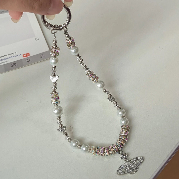 Decorative Pearl Charm Keychain Kalsten