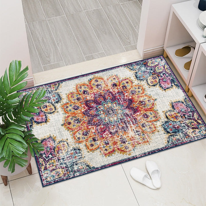 Geometric Pattern Decorative Floor Mat Kalsten