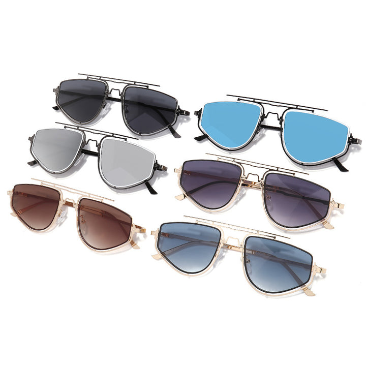 Double-Lens Shield Sunglasses Kalsten