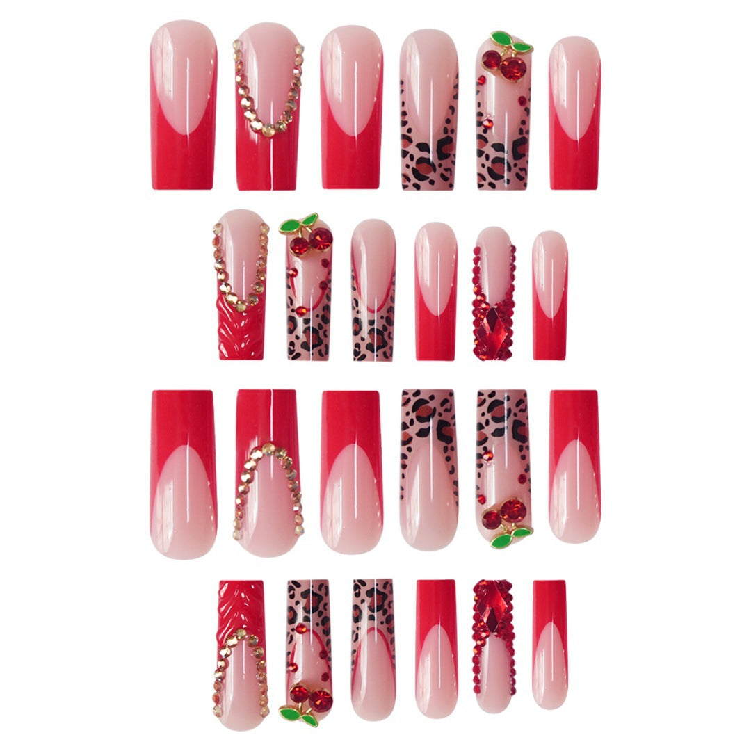 Floral Accent Nail Art Extensions Kalsten