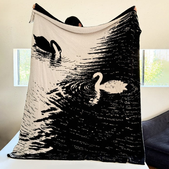 Artistic Castle Print Blanket