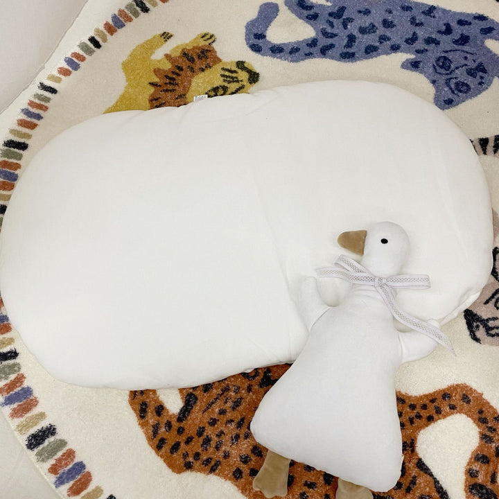 Fitted Waterproof Cotton Blend Oval Baby Changing Pad Cover