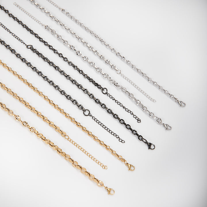Contemporary Oval Link Chain Necklace Kalsten
