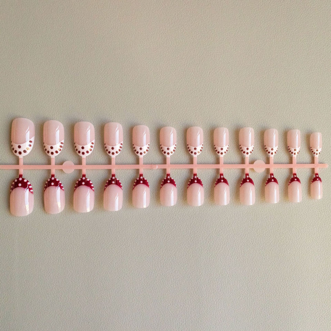 Creative French Tip Nail Art Set