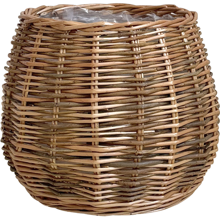 High-quality plant basket made of natural willow Kalsten