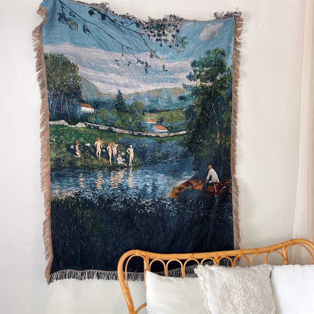 Decorative Woven Tapestry Blanket
