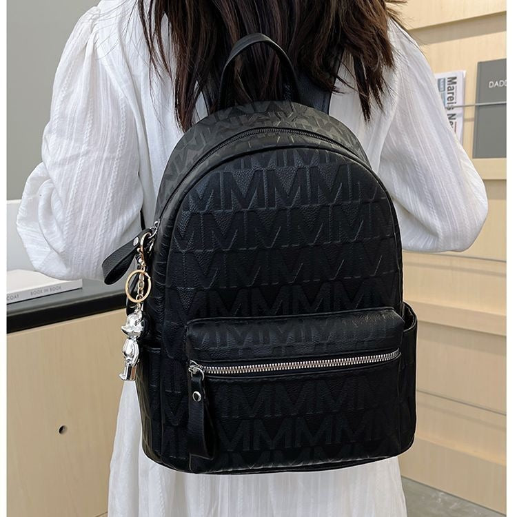 Stylish Multifunctional Faux Leather Backpack Kalsten