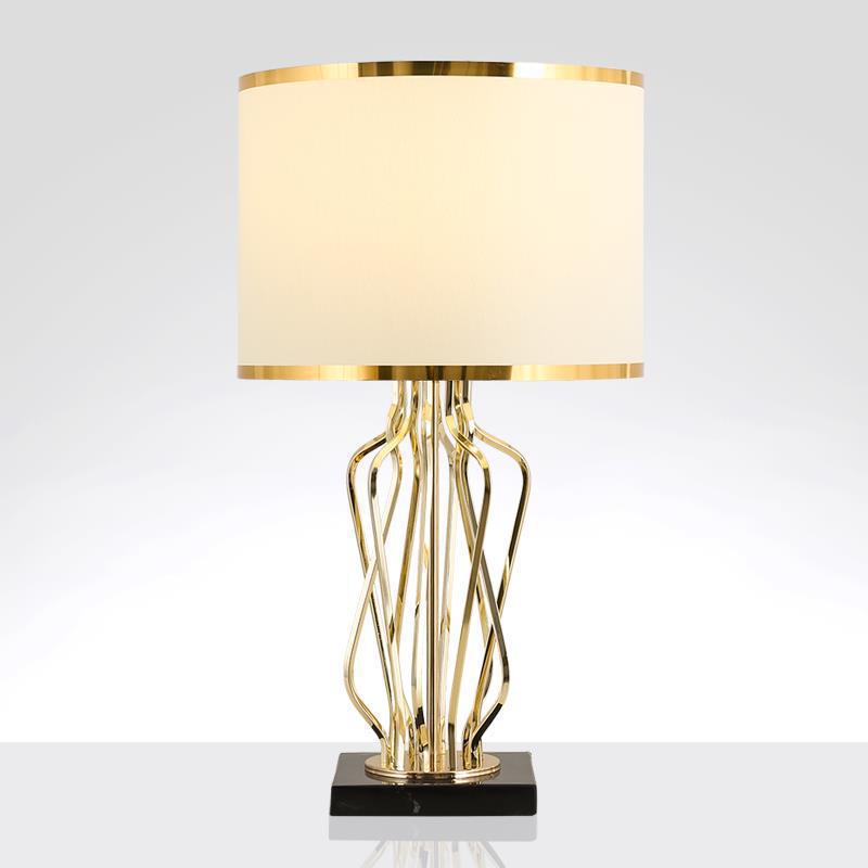 Elegant Sculptural Table Lamp