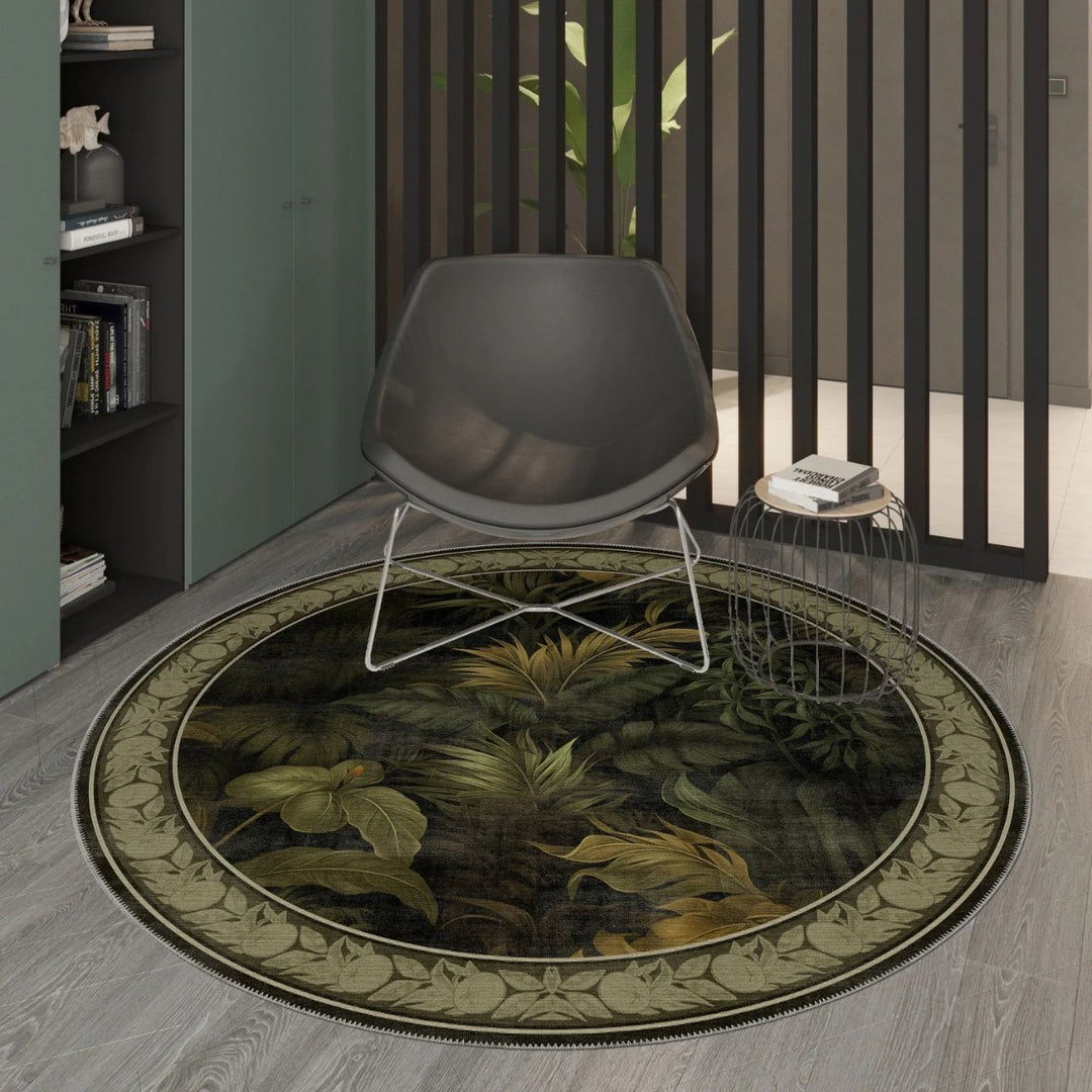 Artistic Floral Area Rug