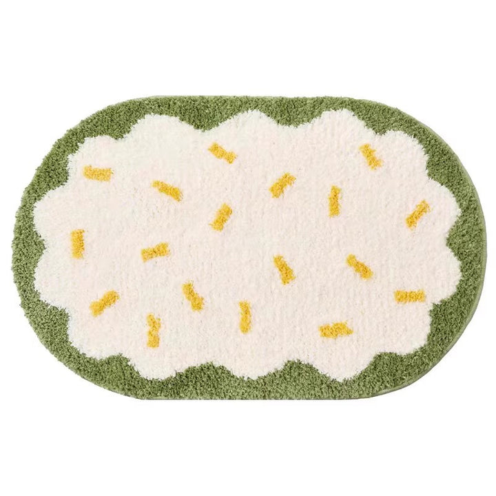 Cartoon Dog-Themed Bath Mat