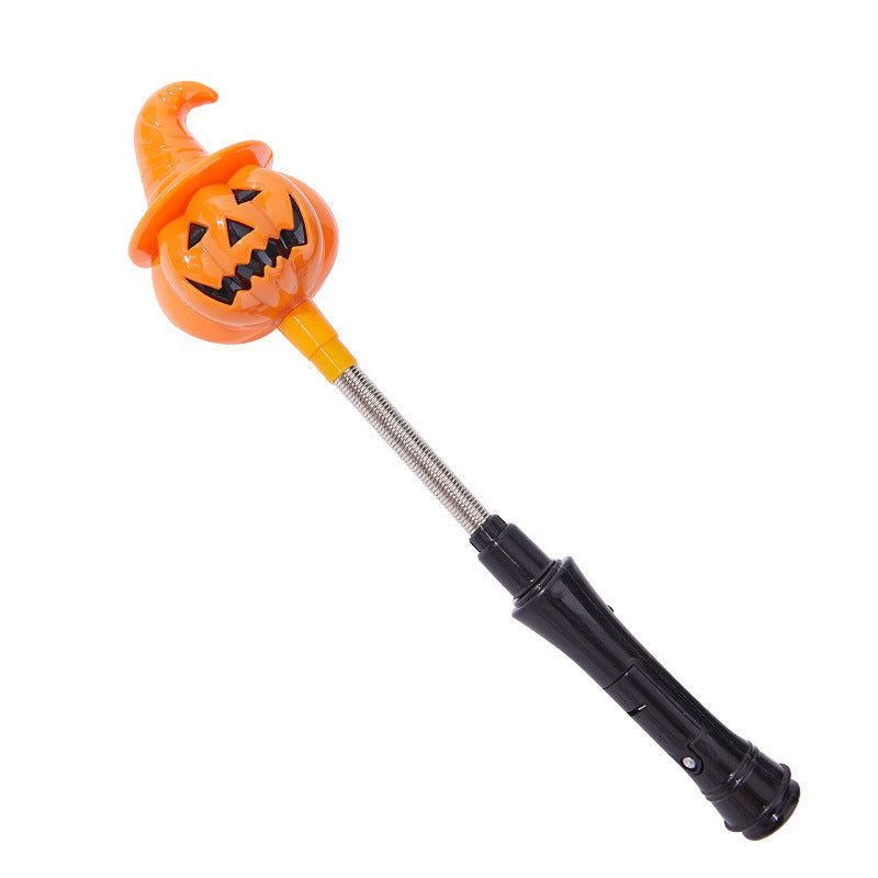 Creative Halloween Deco Candle with Pumpkin Motif Kalsten