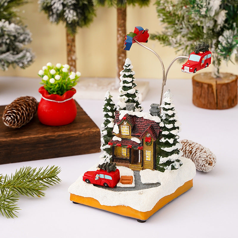 Nostalgic Christmas Village Decoration Kalsten