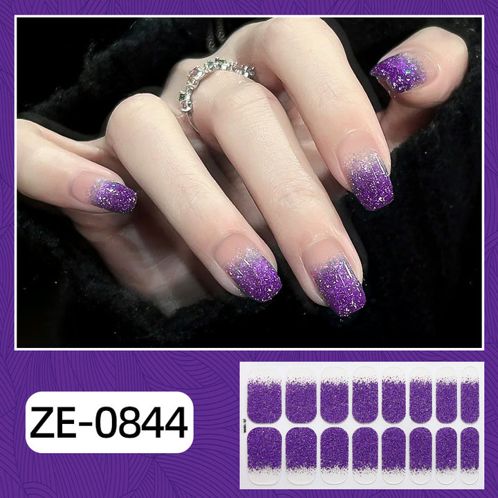 Glitter Ombre Nail Wraps