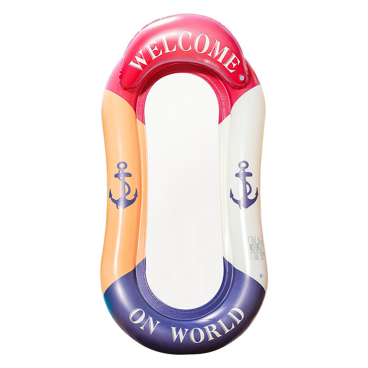 Women's Inflatable Relax Lounger with Maritime Design Kalsten