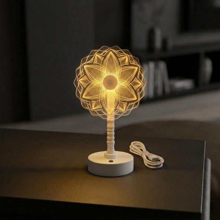 Decorative LED table lamp with modern design