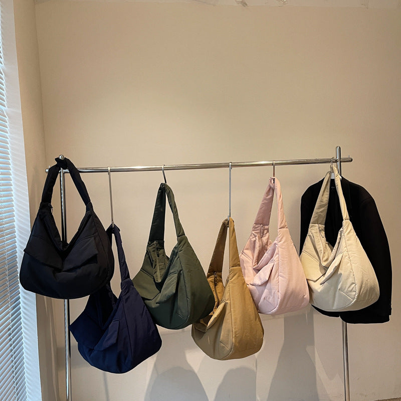 Soft Fabric Shoulder Hobo Bag Kalsten