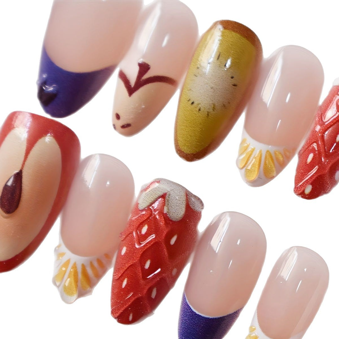 Artistic Gel Nail Art Design Kalsten
