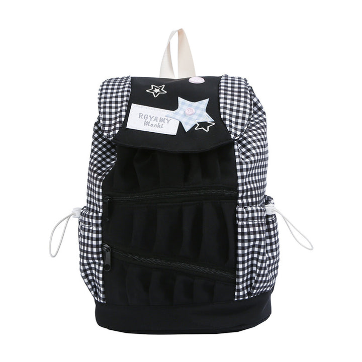 Playful Graphic Print Backpack Kalsten