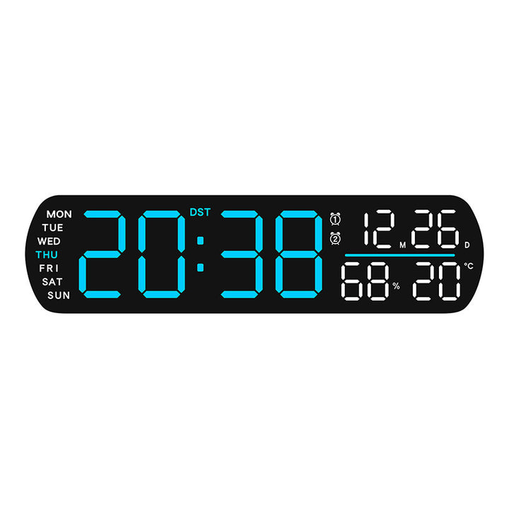 Digital Wall Clock with Multifunctional Display Kalsten