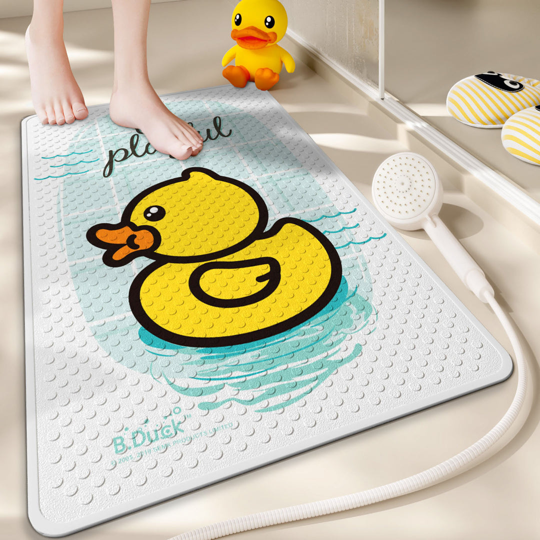Playful Cartoon Shower Mat Kalsten
