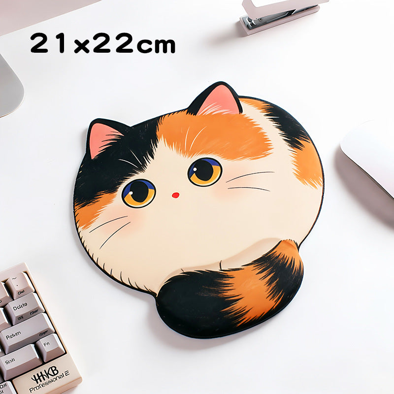 Cat-Themed Soft Mouse Pad