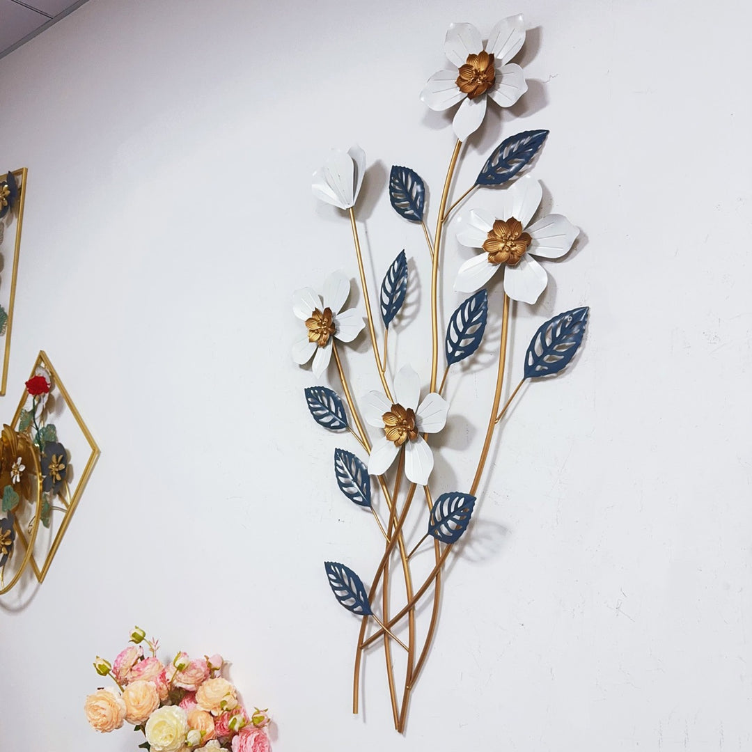Elegant Floral Wall Sculpture Kalsten