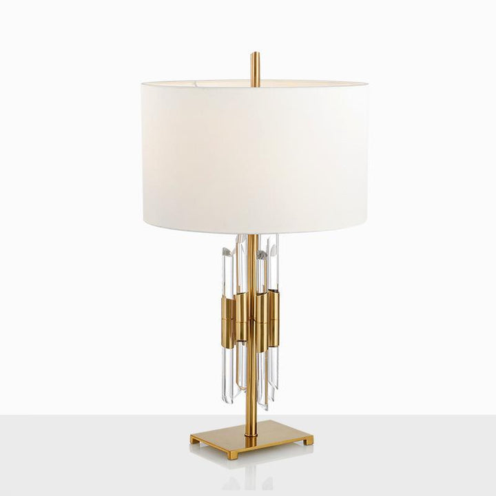 Modern Table Lamp with Elegant Sculptural Base