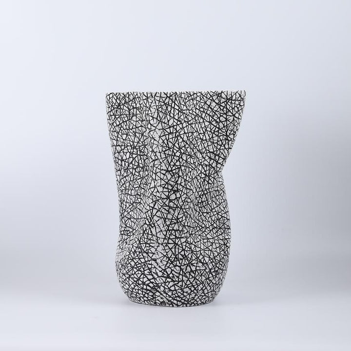 Artistic Texture Earthenware Vase
