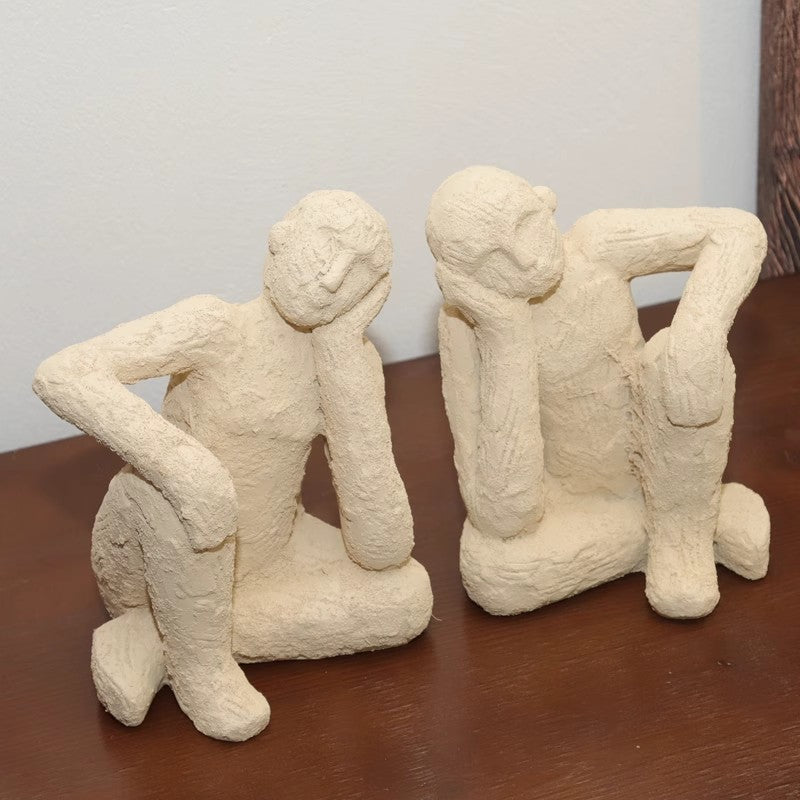 Elegant Artistic Bookend Set
