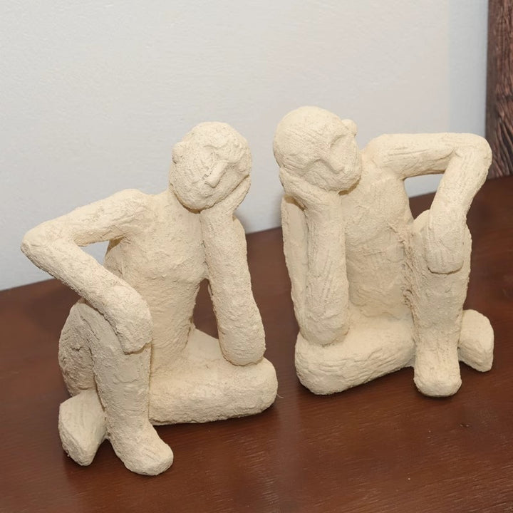Elegant Artistic Bookend Set