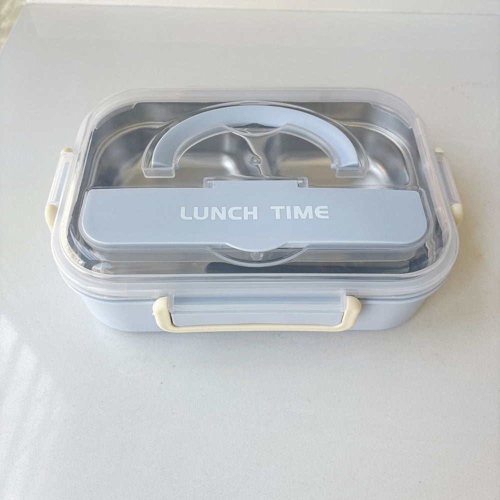 Multi-Compartment Microwave-Safe Lunch Box