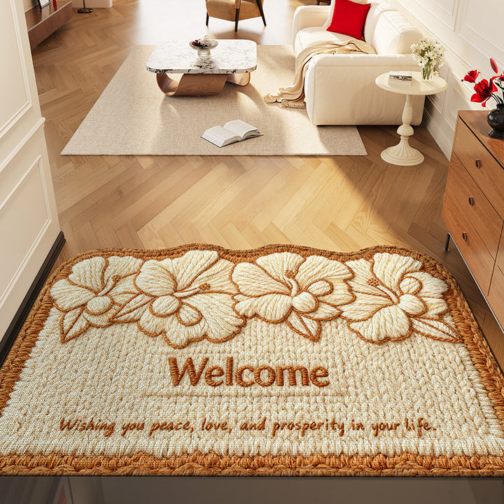 Decorative Floral Mat Kalsten