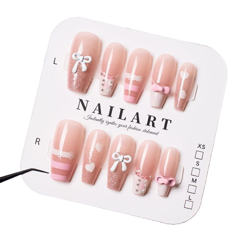 Decorative Press-On Nail Art Set Kalsten
