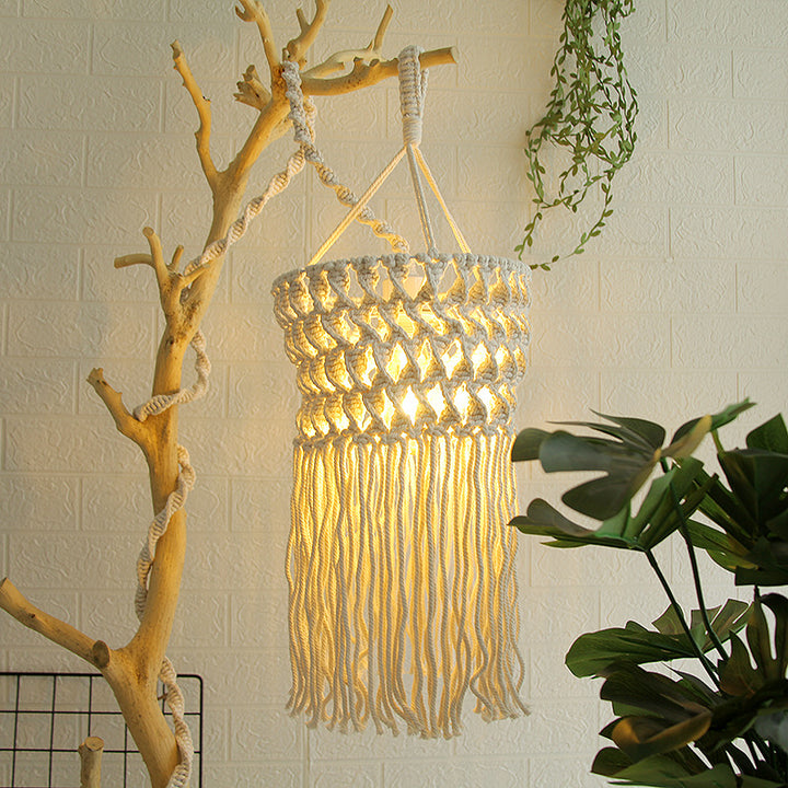 Macramé Pendant Light Fixture Kalsten
