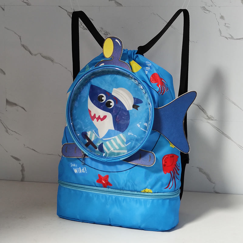 Fun-Themed Drawstring Backpack Kalsten