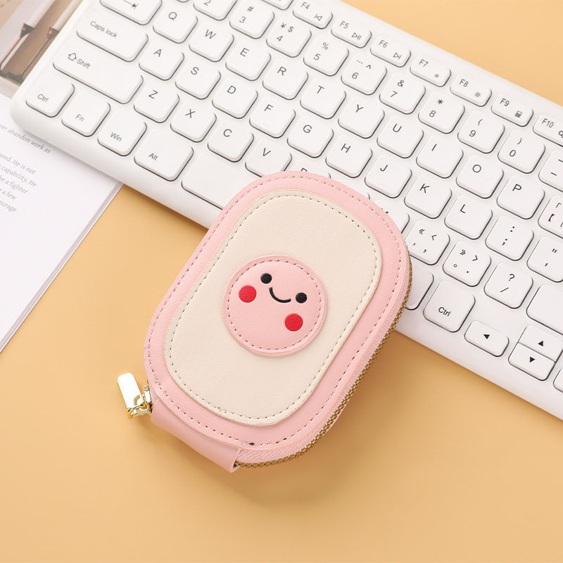 Cute Character Zippered Coin Pouch Kalsten