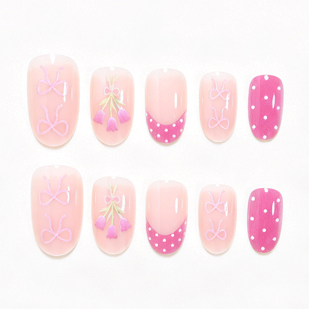 Artistic Floral Nail Art Design Kalsten