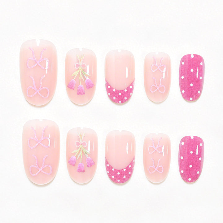 Artistic Floral Nail Art Design Kalsten