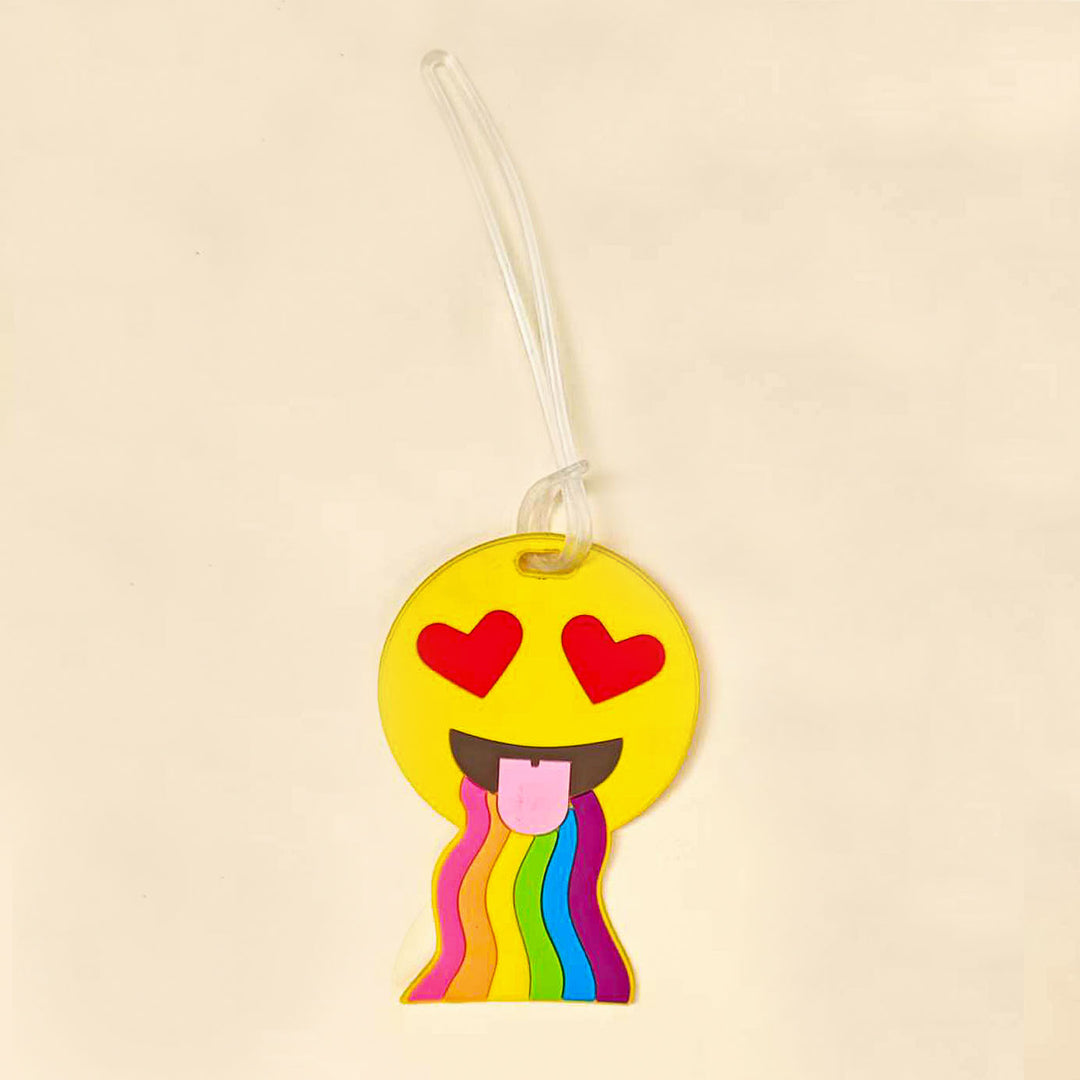 Unisex Emoji-Inspired Luggage Tag Kalsten