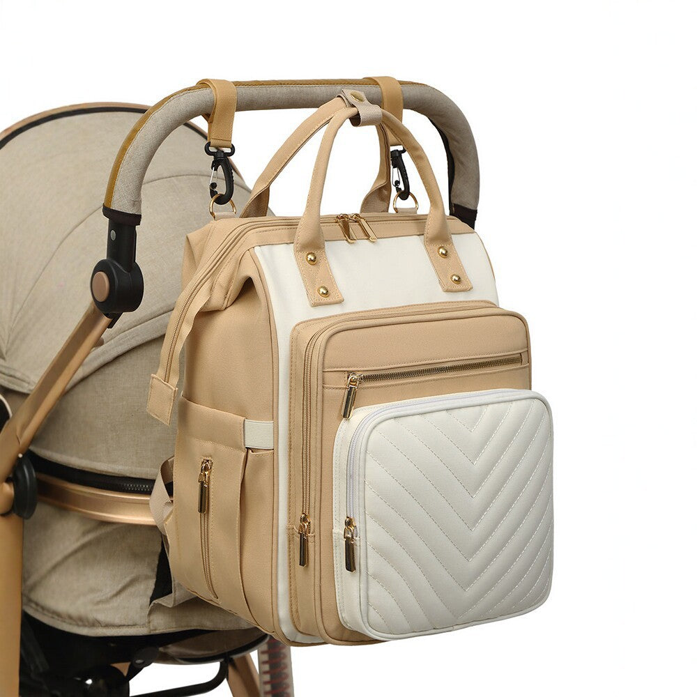 Trendy Quilted Multi-Functional Backpack Kalsten