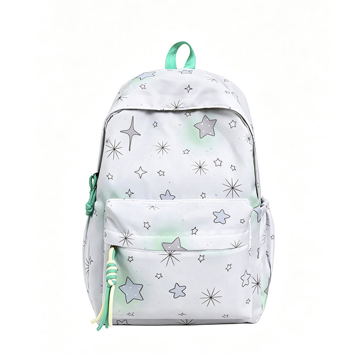 Starry Print Backpack Kalsten