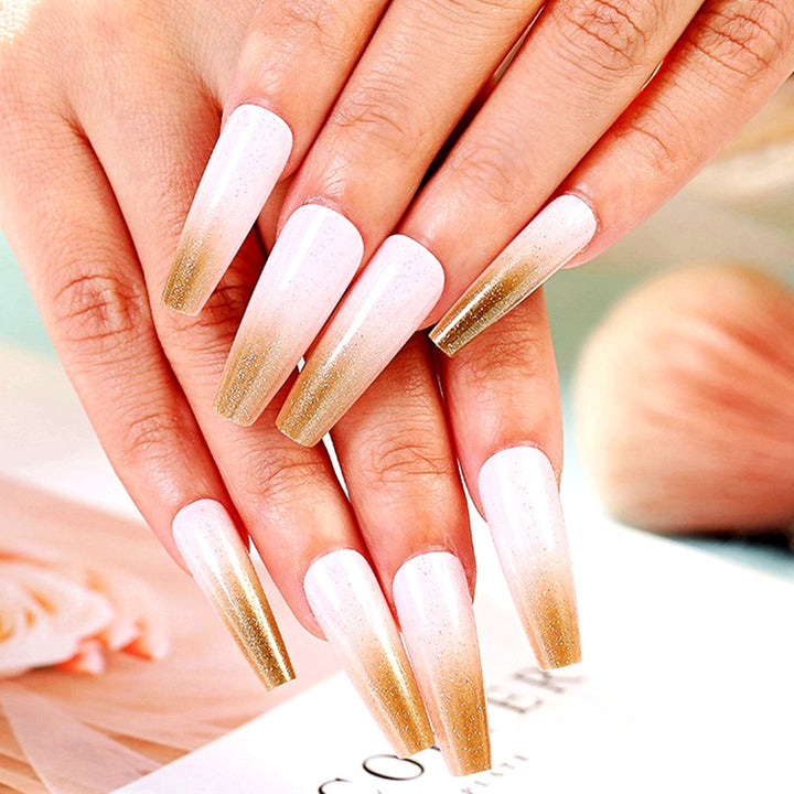 Artificial nails with elegant ombre effect Kalsten
