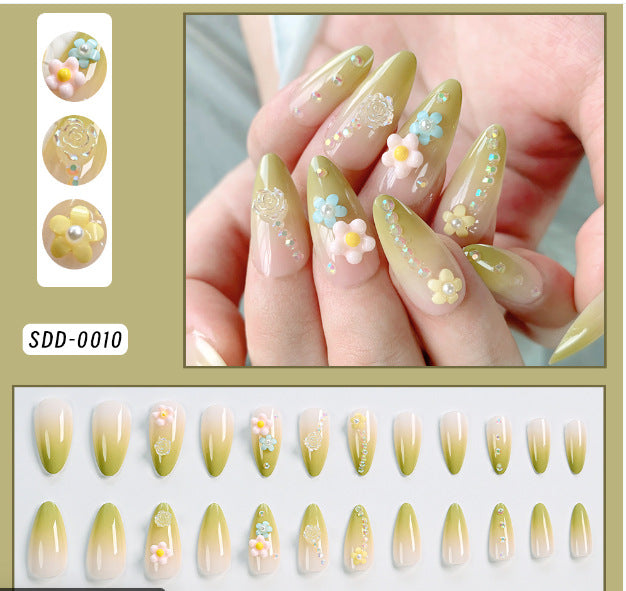 Artistic Press-On Nail Set Kalsten