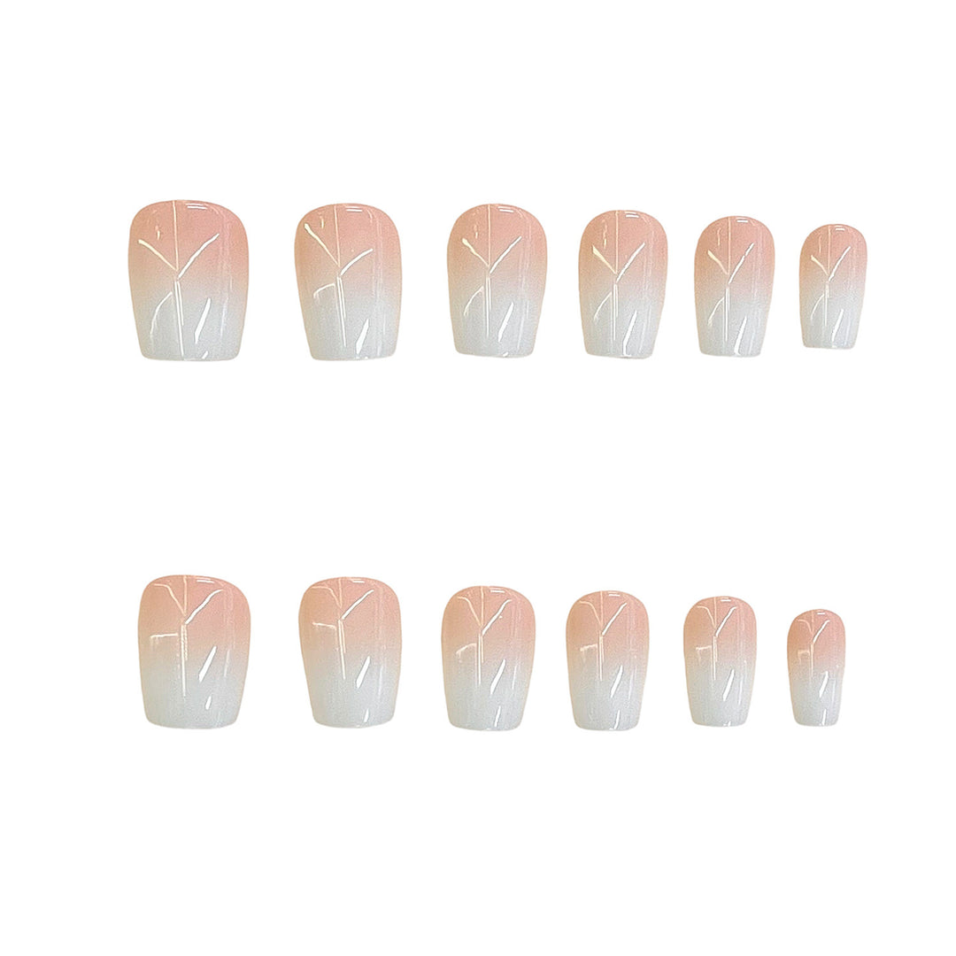 Premium Natural Finish Press-On Nail Set Kalsten