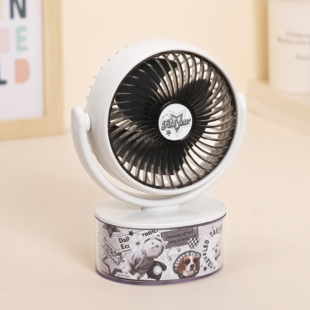 Women's Portable Cooling Fan with Animal Design Kalsten